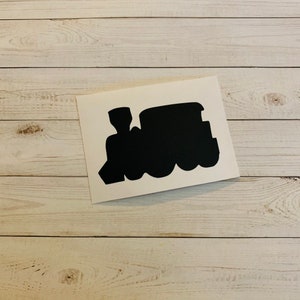 Train Decal | Train Vinyl Decal | Train Sticker | Train Decoration | Train Party | Train Theme | Railroad Decal | Railroad Sticker | Vinyl