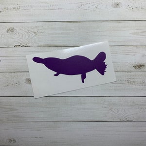 Platypus Decal | Platypus Vinyl Decal | Platypus Sticker | Platypus Car Decal | Duck Billed Platypus Decal | Animal Decal
