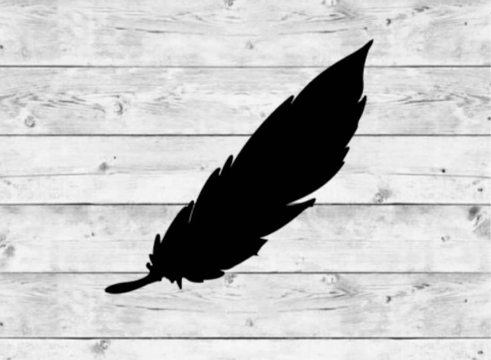 Feather Decal Feather Vinyl Decal Feather Sticker Bird Etsy