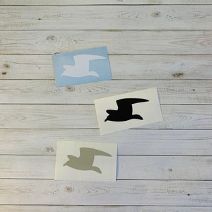Seagull Decal | Seagull Vinyl Decal | Seagull Sticker | Marine Bird Decal | Sea Birds | Gulls Sticker | Bird Decal | Bird Sticker | Animal