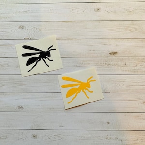 Hornet Decal | Hornet Vinyl Decal | Hornet Sticker | Wasp Decal | Bee Sticker | Bee Decal | Nature Decal | Bug Sticker | Bug Decal | Insect
