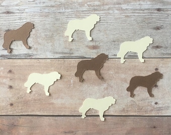 St Bernard Confetti | St Bernard Cut Out | St Bernard Decoration | Dog Confetti | Dog Cut Out | Dog Party Decor | Dog Decoration | Favors