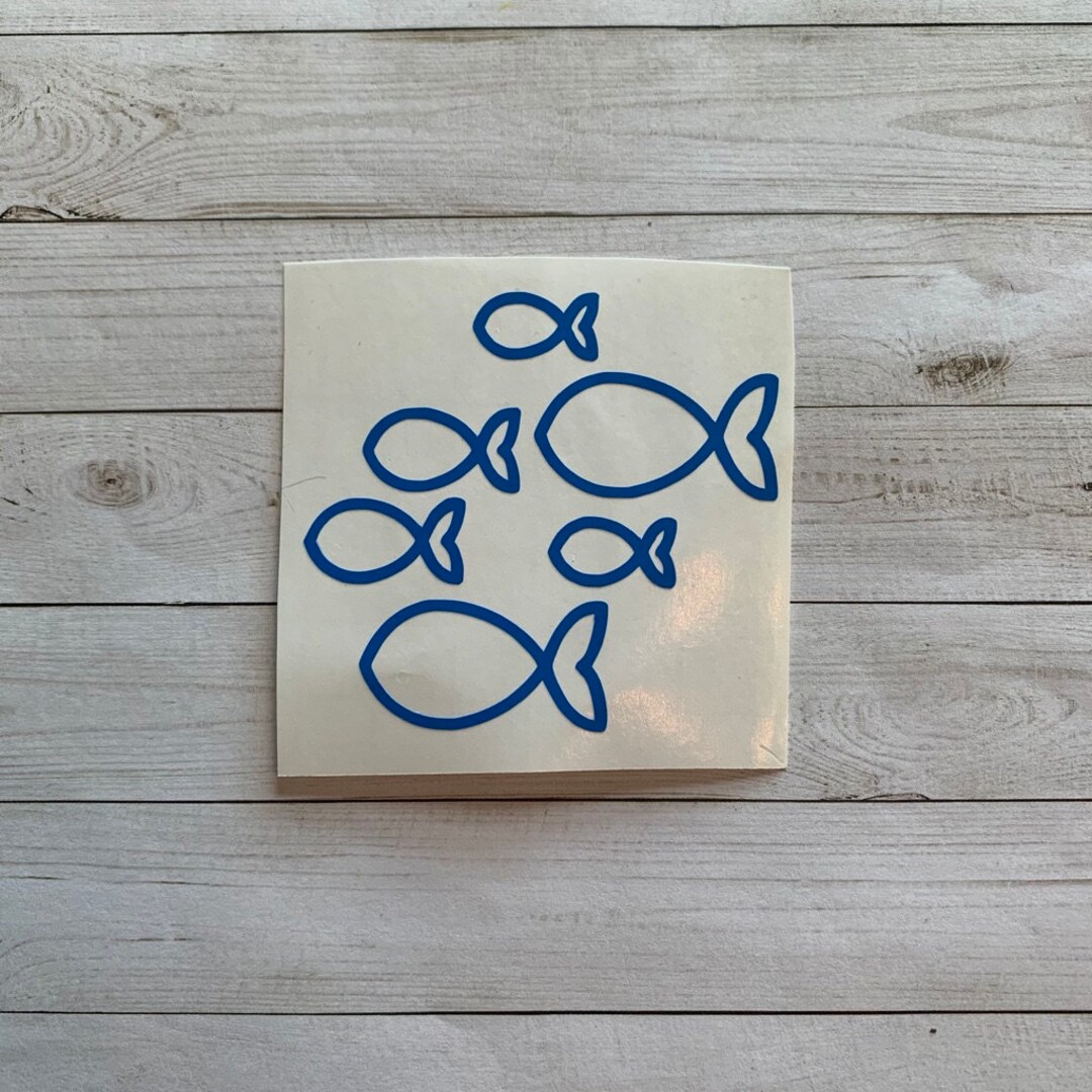 Fish Decal | Fish Vinyl Decal | Fish Sticker | Fishing Sticker ...