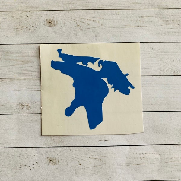 Lake Huron Decal | Lake Huron Sticker | Great Lakes Decal | The Great Lakes Decal | Great Lakes Sticker | Lake Decal | Lake Sticker | Huron