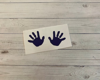 Hands Decal | Hand Decal | Hand Sticker | Hand Decoration | Baby Decal | Baby Sticker | Child Hands Decal | Child Decal | Child Sticker