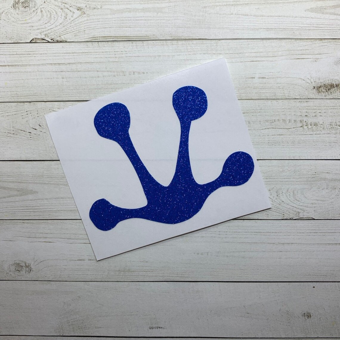 Tree Frog Tracks Sticker Tree Frog Decal Frog Decal Frog Etsy