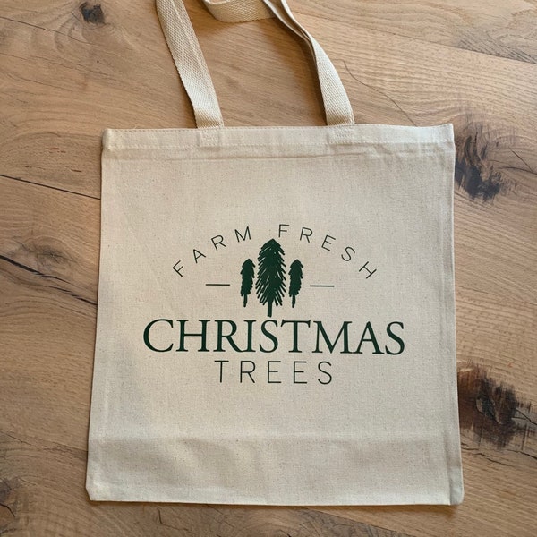 Christmas Tree Tote Etsy