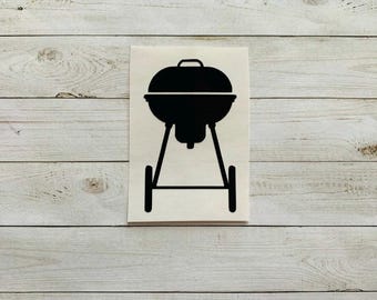 Grill Decal | Grill Sticker | Grill Decoration | Grilling Decal | Food Decal | Cookout Decal | BBQ Decal | BBQ Sticker | Cook Decal |