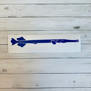 Tube Snout Fish Decal | Pipefish Decal | Pipefish Sticker | Fish Decal | Fish Sticker | Tropical Fish Decal | Ocean Sticker | Ocean Decal