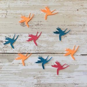 Bird of Paradise Confetti | Tropical Confetti | Hawaiian Confetti | Garden Confetti | Flower Confetti | Flower Cut Outs | Flower Decorations