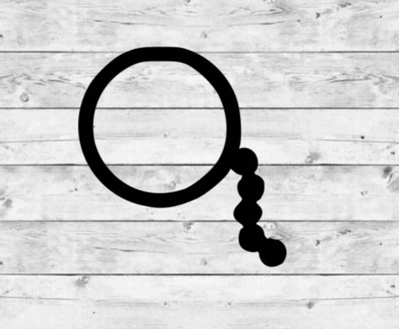 Monocle Decal Monocle Vinyl Decal Monocle Sticker - Etsy