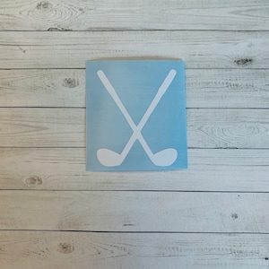 Golf Club Decal | Golf Club Sticker | Golf Decal | Golf Sticker | Golfing Decal | Golfing Sticker | Golfing Decoration | Golf Theme | Vinyl