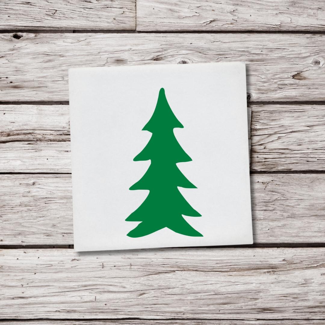 Prison Tree Sticker Pine Tree Decal, Tree Decal, Evergreen Decal, Forest Tree Sticker ...