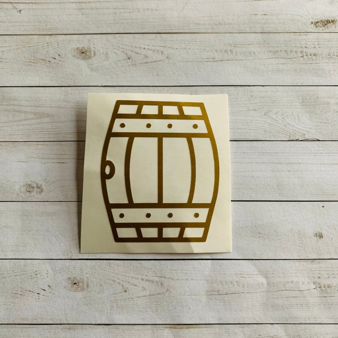 Barrel Decal Barrel Sticker Barrel Vinyl Decal Keg Decal Etsy