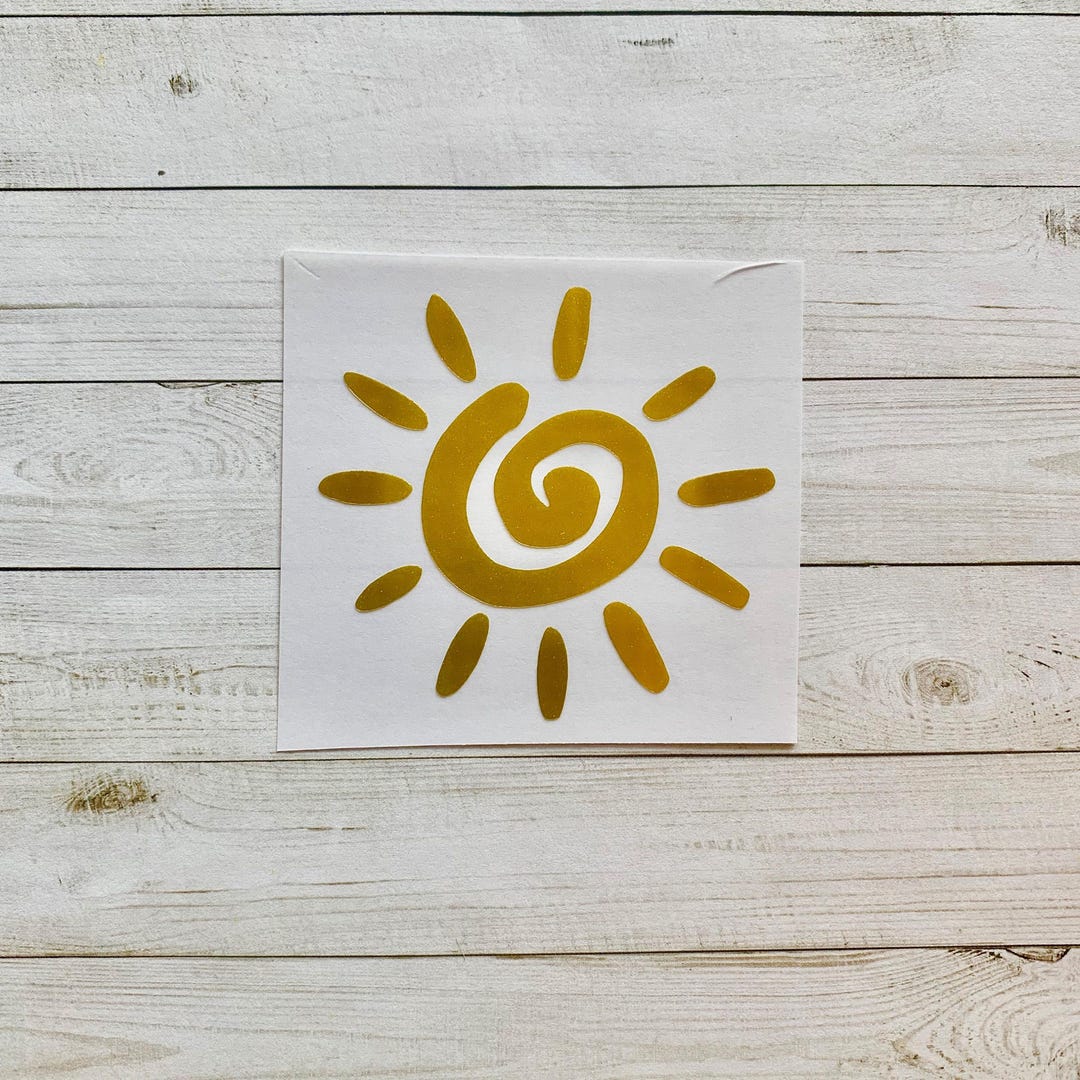 Sunsphere Sticker Sun Decal | Sun Vinyl Decal | Sun Sticker | Weather Decal | Outer Space ...