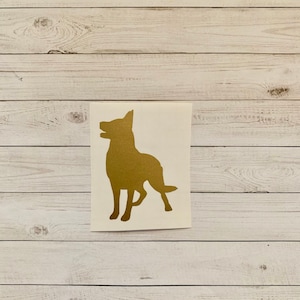 German Shepard Decal | German Shepard Vinyl Decal | German Shepard Sticker | Dog Decal | Dog Sticker | Dog Vinyl Decal | Dog Party Decor