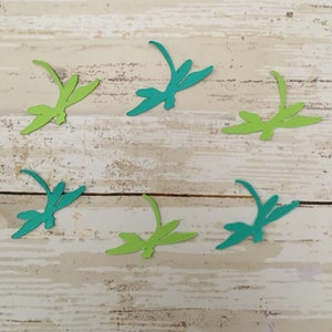 Dragonfly Confetti | Dragonfly Cut Outs | Dragonfly Decoration | Lake Confetti | Nature Confetti | Bug Confetti | Bug Cut Outs | Insect