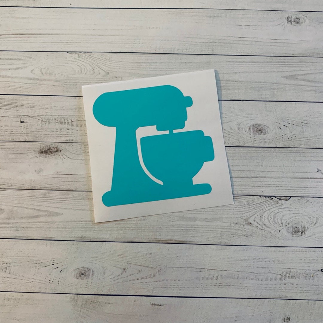 Mixer Decal Mixer Sticker Dessert Decal Kitchen Decal Kitchen Sticker