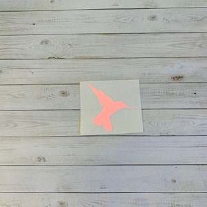 Hummingbird Decal | Hummingbird Sticker | Hummingbird Vinyl Decal | Spring Decal | Garden Decal | Bird Sticker | Bird Decal | Nature Decal