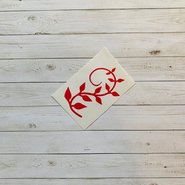 Vine Vinyl Decal Etsy