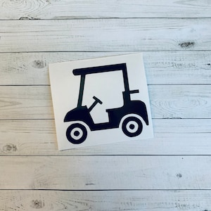 Golf Cart Decal | Golf Cart Sticker | Golf Decal | Golf Sticker | Golfing Decal | Golfing Sticker | Golfing Decoration | Golf Theme | Vinyl