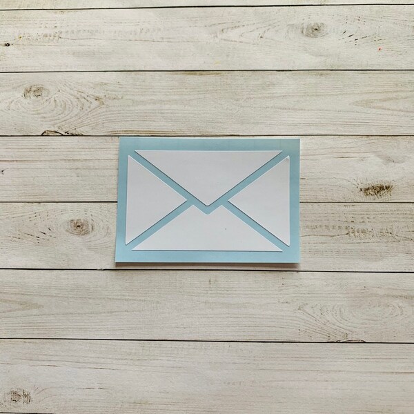 Envelope Decal Etsy