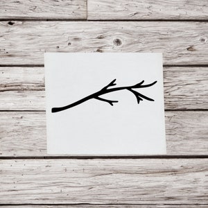 Branch Decal, Tree Branch Sticker, Branch Vinyl Decal, Tree Sticker, Tree Decal, Bare Branch Decal, Car Decal, Window Decal