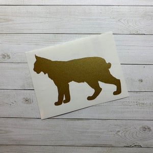 Bobcat Decal | Bobcat Sticker | Bobcat Vinyl Decal | Bobcat Decoration | Bobcat Theme | Cat Decal | Animal Decal | Animal Decal
