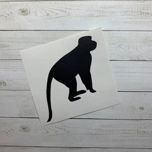Baboon Decal | Baboon Vinyl Decal | Baboon Sticker | Monkey Decal | Monkey Decoration | Baboon Car Decal | Animal Decal | Animal Sticker