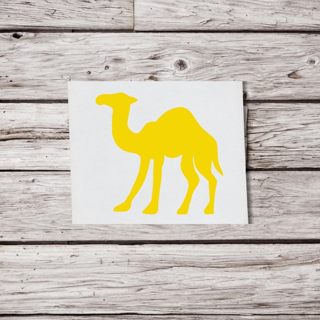 Camel Decal, Camel Sticker, Camel Vinyl Decal, Desert Animal Decal ...