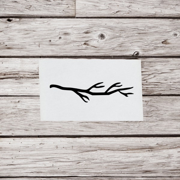 Branch Decal, Tree Branch Sticker, Branch Vinyl Decal, Tree Sticker, Tree Decal, Bare Branch Decal, Car Decal, Window Decal