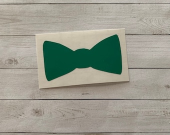 Bow Tie Decal | Bow Tie Sticker | Bow Tie Vinyl Decal | Tie Decal | Tie Sticker | Tie Decoration | Clothes Decal