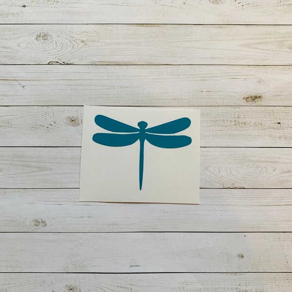 Dragonfly Decal | Dragonfly Sticker | Dragonfly Vinyl Decal | Bug Decal | Bug Sticker | Insect Sticker | Insect Decal | Lake Decal | Vinyl
