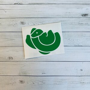 Green Snake Decal | Green Snake Sticker | Snake Decal | Snake Sticker | Reptile Decal | Animal Decal | Animal Sticker | Jungle Decal
