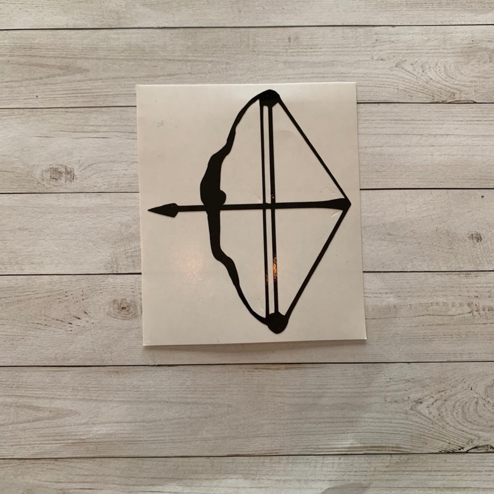 Bow Decal Bow Vinyl Decal Bow Sticker Hunting Decal - Etsy