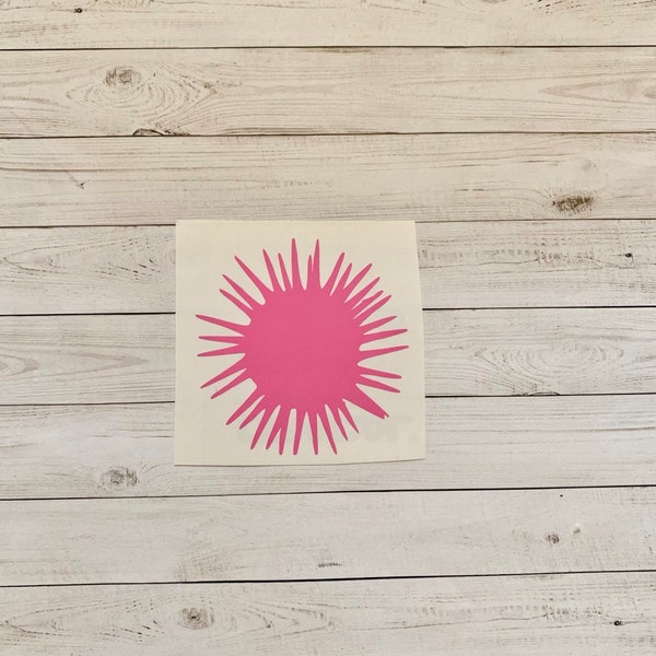 Sea Urchin Decal | Sea Urchin Vinyl Decal | Sea Urchin Sticker | Coral Sticker | Coral Decal | Reef Sticker | Reef Decal | Ocean Sticker