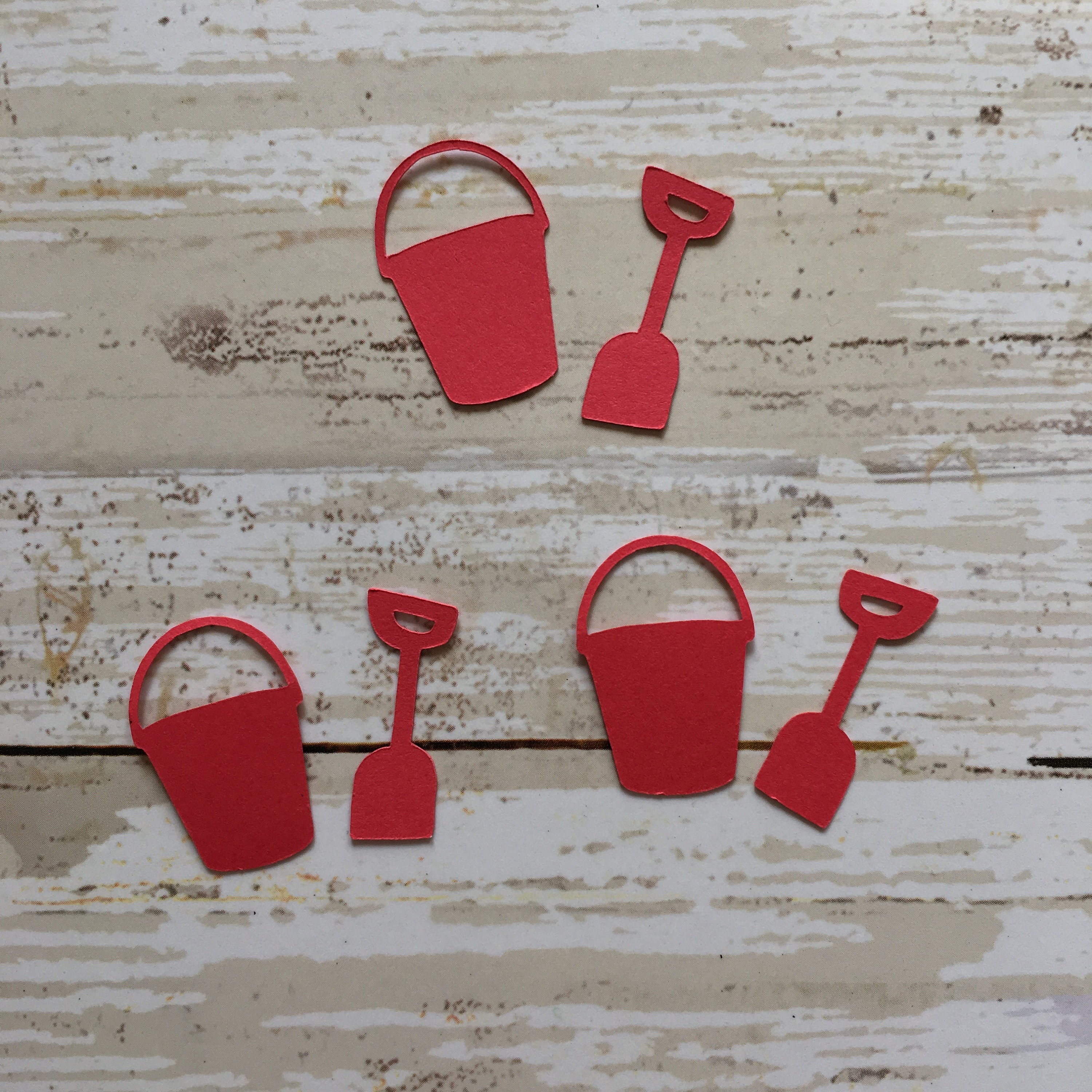 Beach Pale Confetti Set Beach Confetti Beach Decoration Sand Castle Confetti Shovel Confetti Pale Confetti Beach Theme Summer