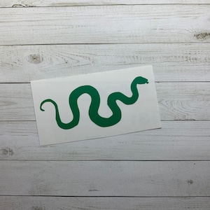 Snake Sticker | Snake Decal | Anaconda Decal | Anaconda Sticker | Reptile Decal | Animal Decal | Animal Sticker | Jungle Decal | Green Snake