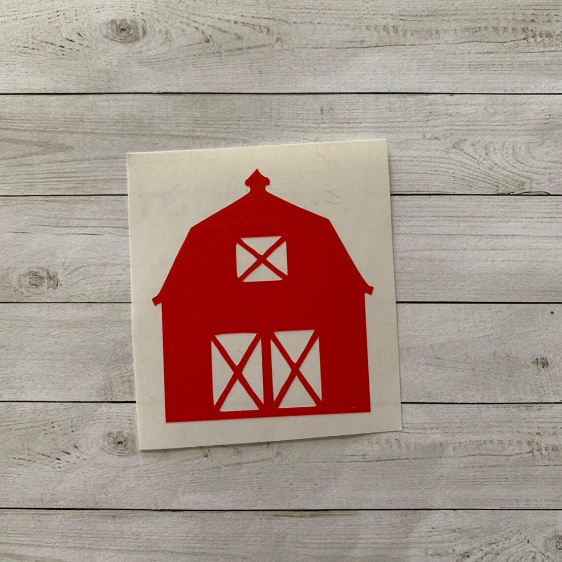 Barn Decal | Barn Vinyl Decal | Barn Sticker | Barn Decoration | Farm ...