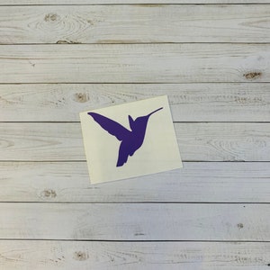 Hummingbird Decal | Hummingbird Vinyl Decal | Hummingbird Sticker | Bird Sticker | Bird Decal | Animal Sticker | Animal Decal | Garden Decal
