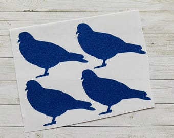 Pigeon Decal | Pigeon Vinyl Decal | Pigeon Sticker | Dove Decal | Morning Dove Decal | Bird Sticker | Bird Decal | Animal Sticker | Vinyl