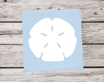 Sand Dollar Decal | Sand Dollar Vinyl Decal | Sand Dollar Sticker | Beach Decal | Shell Sticker | Shell Decal | Seashell Decal | Ocean Decal
