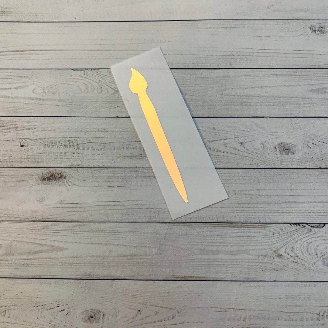Paint Brush Decal Paint Brush Sticker Brush Decal Brush Sticker