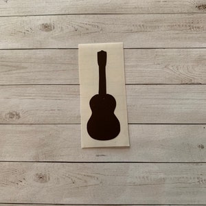 Guitar Decal | Guitar Vinyl Decal | Guitar Sticker | Guitar Decoration | Instrument Decal | Instrument Sticker | Music Decal | Music Sticker
