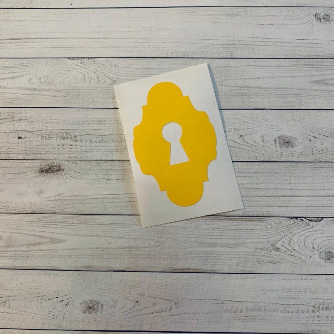 Weatherproof Lock Decals Lock Decal | Lock Vinyl Decal | Lock Sticker | Key Decal | Key Sticker ...