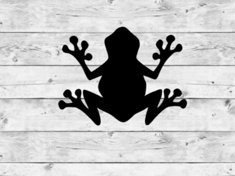Tree Frog Sticker Tree Frog Decal Frog Decal Frog Decal Etsy