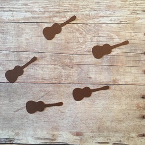 Guitar Confetti | Guitar Cut Out | Guitar Decoration | Instrument Confetti | Instrument Decoration | Music Confetti | Music Cut Out