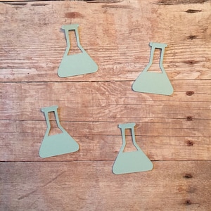 Beaker Confetti | Beaker Cut Out | Beaker Decoration | Lab Confetti | Science Confetti | Science Decoration | Biology Confetti | Chemistry