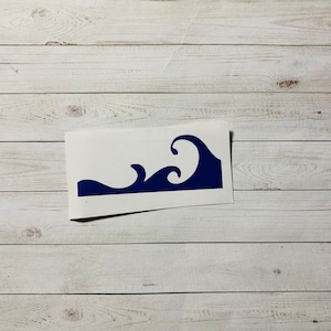 Wave Decal | Wave Vinyl Decal | Wave sticker | Water Decal | Water Sticker | Surf Decal | Ocean Sticker | Ocean Decal | Car Decal | Vinyl