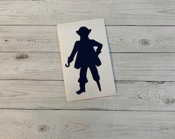 Pirate Decal | Pirate Vinyl Decal | Pirate Sticker | Pirate Decoration | Pirate Theme | Pirate Party Decor | Nautical Decal | Summer Decal